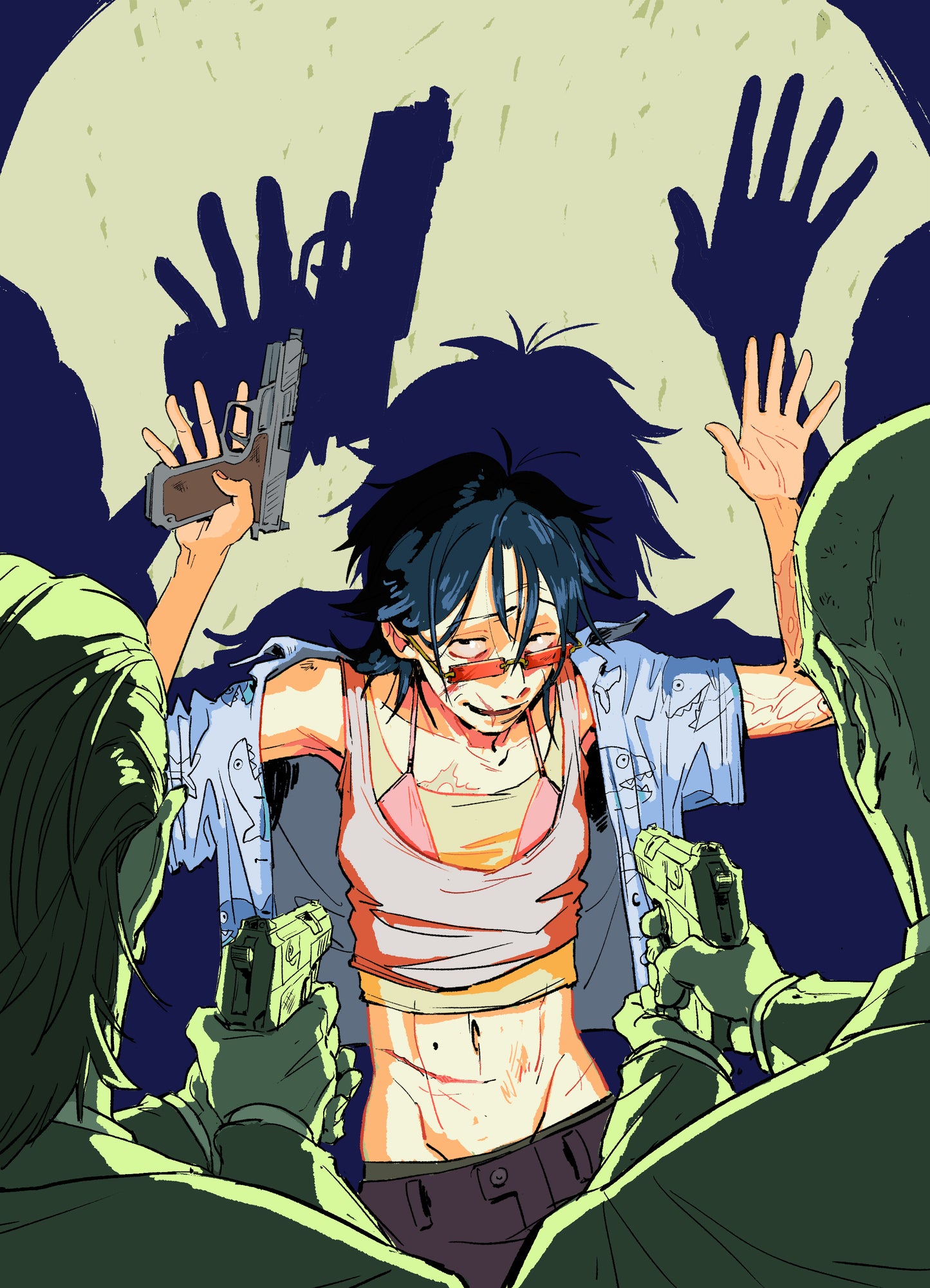 Hands Up Print